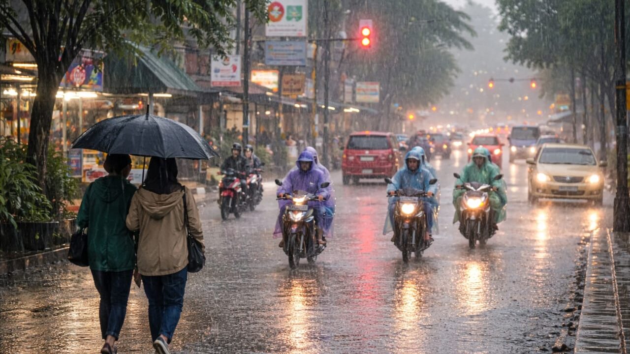 BMKG Peringatkan Potensi Hujan Lebat hingga Pertengahan Januari